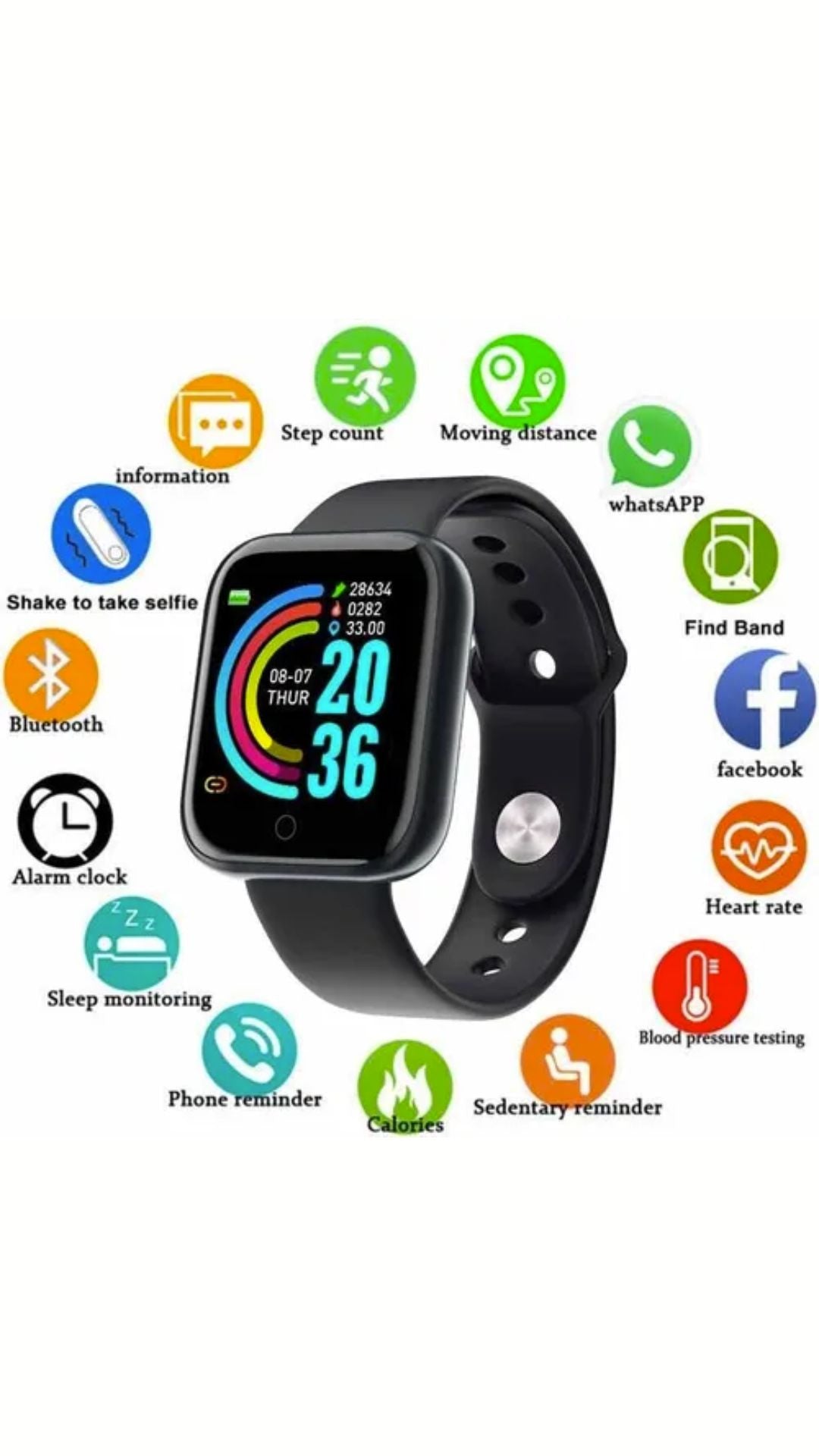 Smartwatch Reloj Multifuncional